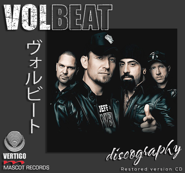 VOLBEAT «Discography» (10 × CD • Restored version • 2005-2021)
