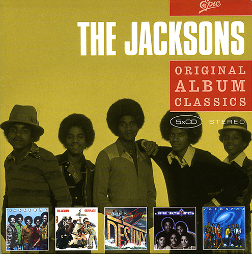 THE JACKSONS «Original Album Classics» Box Set (EU 5 × CD • Epic ⁄ Legacy ⁄ Sony BMG • 2008)