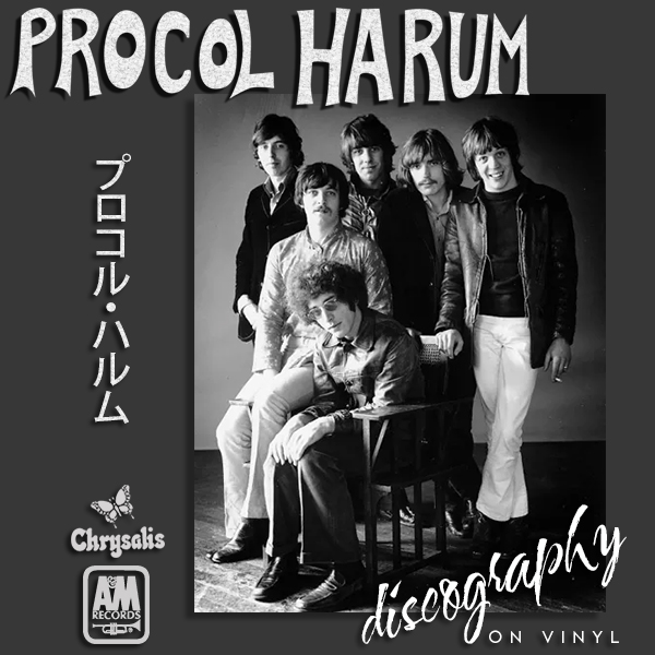 PROCOL HARUM «Discography on vinyl» + bonus (8 × LP + 3 × CD • Chrysalis Ltd. • 1967-1977)