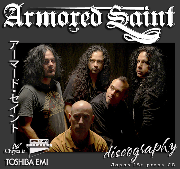 ARMORED SAINT «Discography» (7 × CD • Japan First Press • 1984-2020)