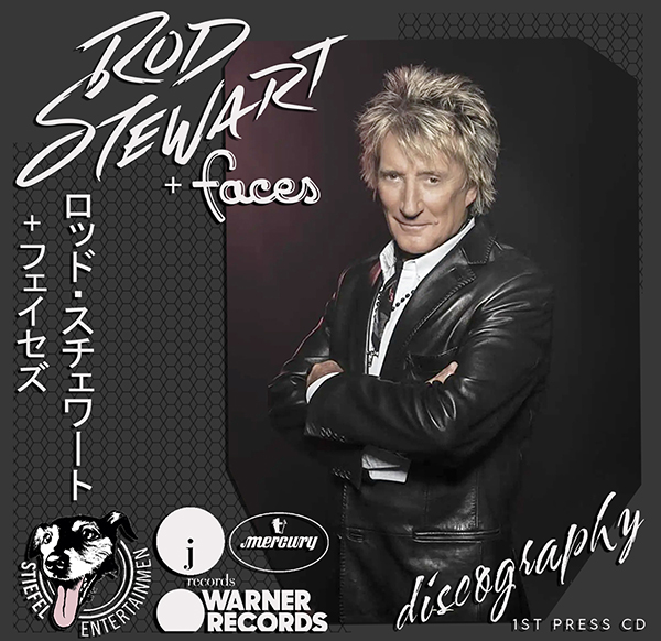 ROD STEWART + FACES «Discography» (48 × CD • First Press • 1969-2024)