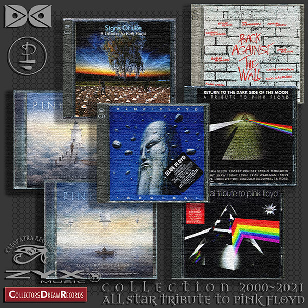 PINK FLOYD «Collection: A Tribute to Pink Floyd» (16 × CD • Pink Floyd Music Ltd. • 2000-2021)