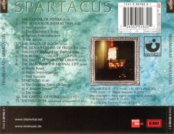 Triumvirat - 1975 - Spartacus