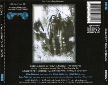 Lotus - Quartet Conspiracy - 2000
