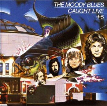 The Moody Blues - Caught Live +5 (Threshold / Decca Records 1996) 1977