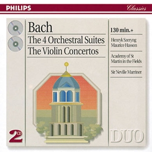 J.S. Bach- The 4 Orchestral Suite the Violin Concertos 2 CD