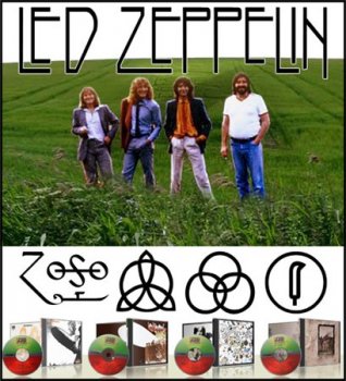 Led Zeppelin - Led Zeppelin I - II - III - IV (Dr. Ebbetts US Stereo LP Atlantic Vinyl) 2008