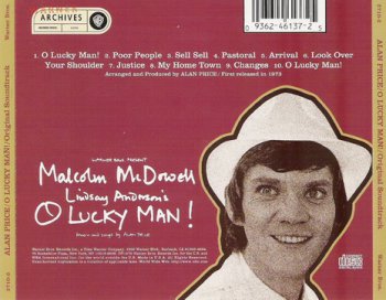 ALAN PRICE / O LUCKY MAN / Original Soundtrack :  ©  1973