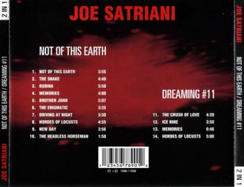 Joe Satriani - Not Of This Earth -1986 / Dreaming 11 -1988
