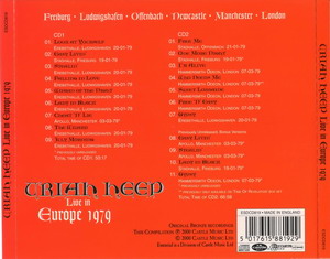 Uriah Heep © - 1979 Live In Europe [2000 Castle Remastered 2CD]