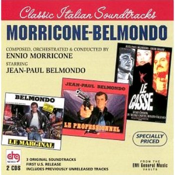 Morricone-Belmondo: Le Professionel (1981) /Le Marginal (1983) /  Le Casse (2 CD)-(OST)(1972)