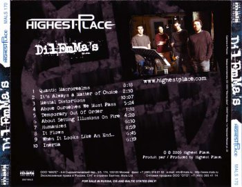 Highest Place - Dilemma's 2005