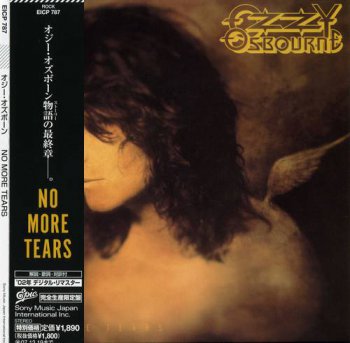 Ozzy Osbourne : © 1991 ''No More Tears''(Japan paper sleeve collection, 2007)