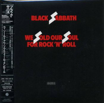 Black Sabbath : © 1975 ''We Sold Our Soul For Rock n Roll'' (Japan paper sleeve collection, 2007)