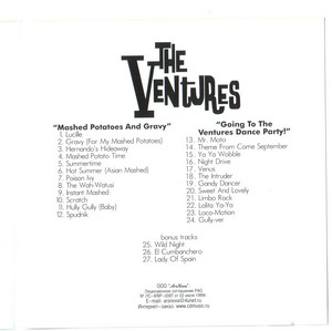 The Ventures © - 1962 Mashed Potatoes and Gravy & 1962 Going to The Ventures Dance Party