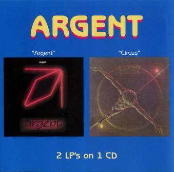 Argent  "Argent" (1969) + "Circus" (1975) reissue 2005
