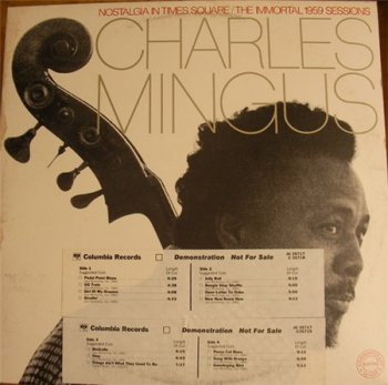 Charles Mingus - Nostalgia In Times Square / Immortal 1959 Sessions (2LP Set Columbia 1979 VinylRip 24/96) 1979