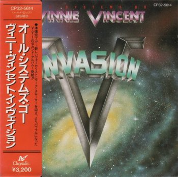 Vinnie Vincent Invasion - All Systems Go (Toshiba / EMI Japan 1th Press CD 1988) 1988