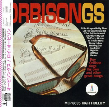 Roy Orbison - Orbisongs (Japan Sony BMG 2005) 1965