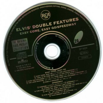 The Original Elvis Presley Collection : © 1996 ''Elvis Double Features'' (Easy Come, Easy Go & Speedway) (50CD's)