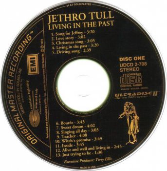 Jethro Tull : © 1972 ''Living In The Past '' (MFSL UDCD 2-708)(CD ONE)