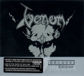 Venom - Black Metal (Sanctuary Deluxe Expanded Edition CD + DVD 2009) 1982