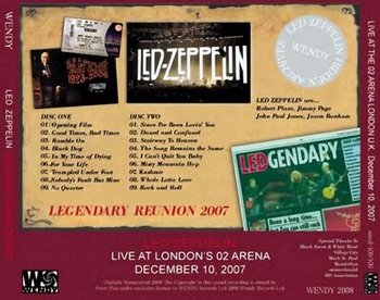 Led Zeppelin - Legendary Reunion 2007