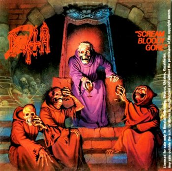Death "Scream bloody gore" 1987 г.