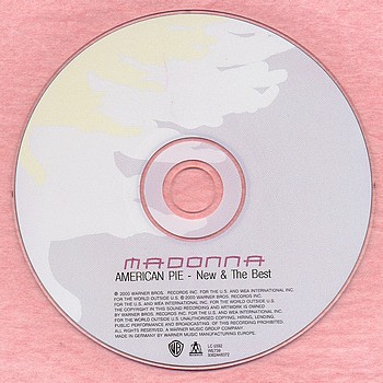 MADONNA - American PIE - New & The Best 2000