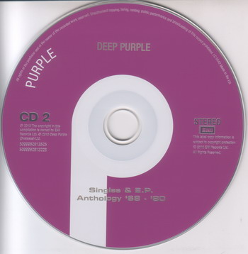 Deep Purple © - Singles & E.P. Anthology '68 - '80 (2CD)