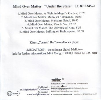 Mind Over Matter - Under The Stars