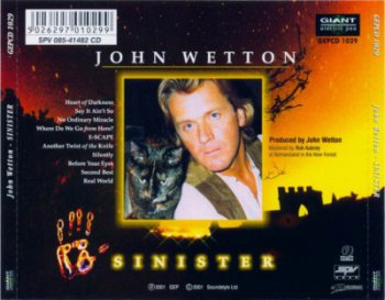 John Wetton - Sinister
