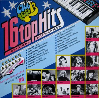 VARIOUS - 16 TOP HITS 1986 (Januar/Februar)  (Vinyl rip 16/44100)