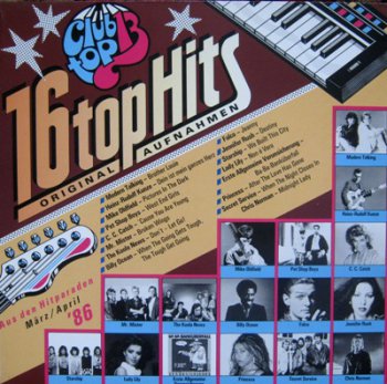 VARIOUS - 16 Top Hits 1986 (Marz/April)  (Vinyl rip 16/44100)