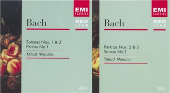 Yehudi Menuhin - Bach: Sonatas And Partitas For Solo Violin, BWV 1001-1006 (2CD EMI Classics) 2000