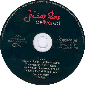 Julian Sas ©2002 - Delivered (2CD)