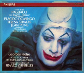 Leoncavallo / Ruggero Leoncavallo: Choro & Orchestra del Teatro alla Scala, Milano / Georges Pr&#234;tre conductor - Pagliacci (Philips Records) 1990