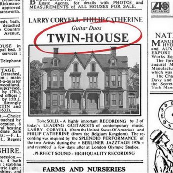 Larry Coryell / Philip Catherine - Twin-House (Atlantic Records Original Press LP VinylRip 24/96) 1974