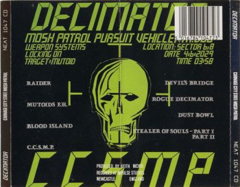 Decimator - Carnage City State Mosh Patrol 1989