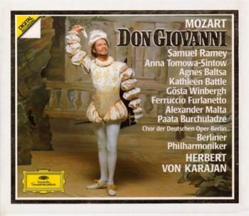 Mozart: Berlin Philharmonic Orchestra, Berlin Deutsche Oper Chorus, Herbert Von Karajan conductor - Don Giovanni (3CD Set Deutsche Grammophon) 1990