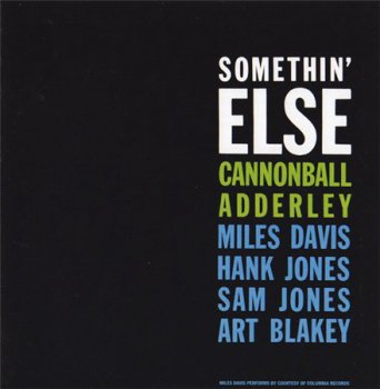 Cannonball Adderly - Somethin' Else (Classic Records HDAD 2009 DVD-A Rip 24/96 + 24/192) 1958
