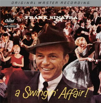 Frank Sinatra - 16LP Box Set Mobile Fidelity 'Sinatra Silver Box': LP5 1957 A Swingin' Affair! / VinylRip 24/96