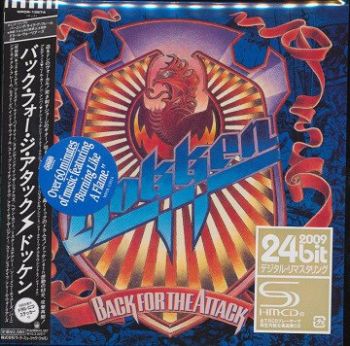 Dokken - Back For The Attack (SHM-CD) [Japan] 1987(2008)