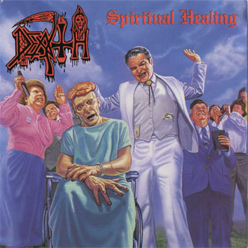 Death - Spiritual Healing (1990) 1st press