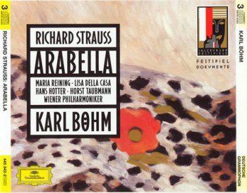 Richard Strauss: Vienna Philharmonic Orchestra / Karl B&#246;hm conductor - Arabella (3CD Set Deutsche Grammophon) 1994