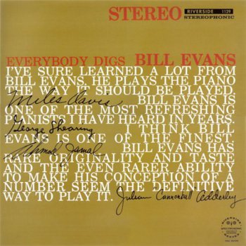 Bill Evans Trio - Everybody Digs Bill Evans (Riverside Records US LP 2010 VinylRip 24/96) 1958