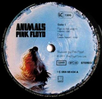 Pink Floyd - Animals (Capitol Records 1C 064 98 434, Vinyl Rip 24bit/48kHz) (1977)