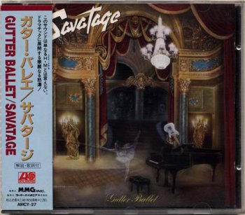 Savatage - Gutter Ballet [Original Non-Remaster Japan 1st Press] 1989