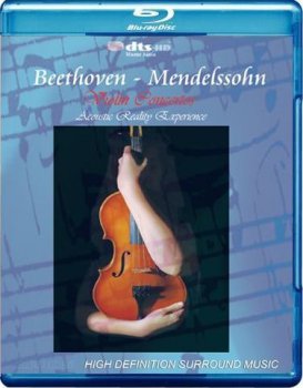 Beethoven / Mendelssohn - Orchestre R&#233;volutionnaire Et Romantique / John Eliot Gardiner conductor / Viktoria Mullova Violin - Violin Concertos (Surround Records Stereo Downmix 24/96 Blu-Ray Disc) 2009 