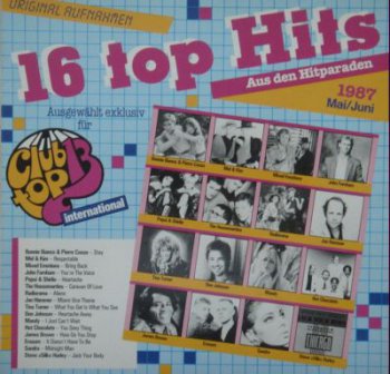 Various - 16 Top Hits (Mai / Juni ) (Gema , Vinyl Rip 24bit/48kHz) (1987)